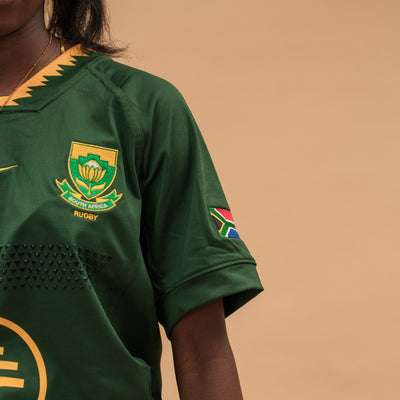 Springboks Men's Nike Home Rugby Jersey - Elite Performance Fan Replica