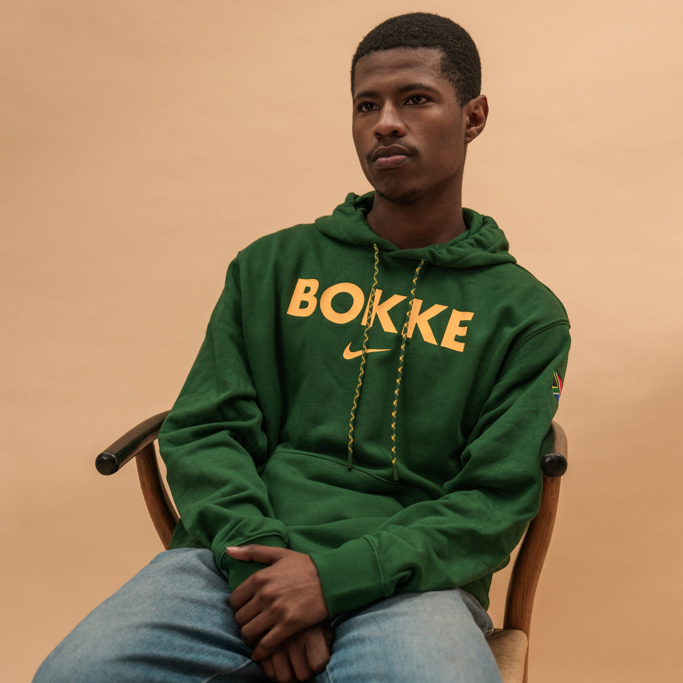 Official Springboks Nike Bokke Rugby Hoodie: Warm, Comfortable Unisex Fan Apparel