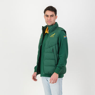 Official Springboks Men's Nike Sideline Insulated Vest – Warm, Lightweight Fan Gear