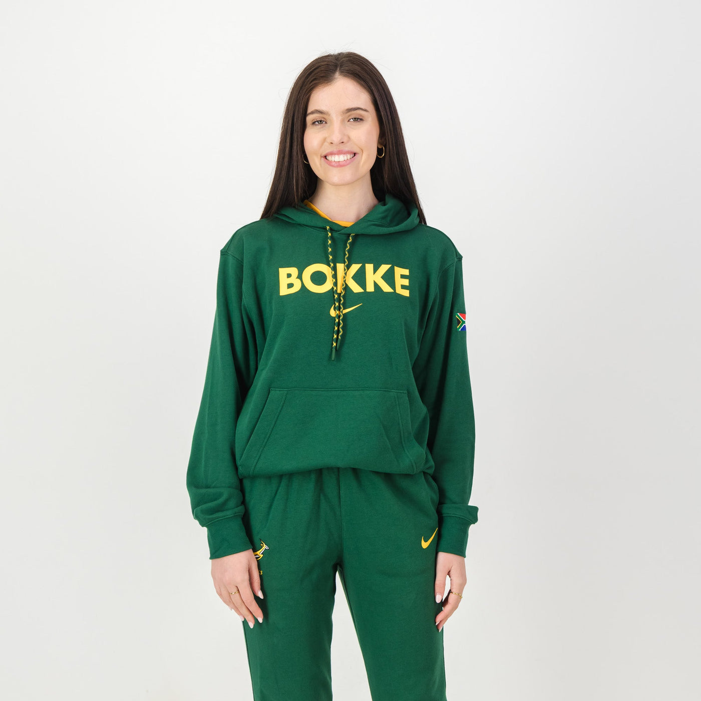 Official Springboks Nike Bokke Rugby Hoodie: Warm, Comfortable Unisex Fan Apparel