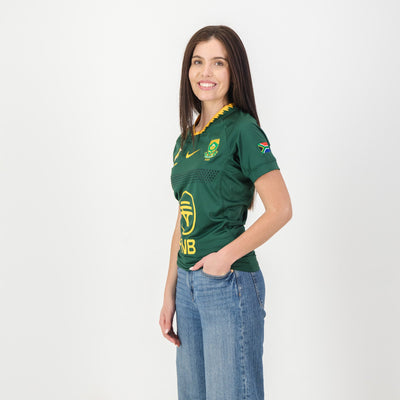 Springboks Men's Nike Home Rugby Jersey - Elite Performance Fan Replica