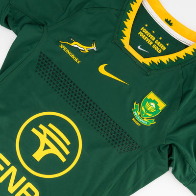 Springboks Men's Nike Home Rugby Jersey - Elite Performance Fan Replica