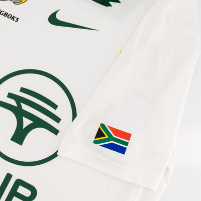 Official Springboks Stadium Away Rugby Jersey - Durable Fan-Ready White Kit