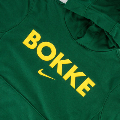 Official Nike Springboks Youth Bokke Hoodie - Cozy Green Fleece Pullover