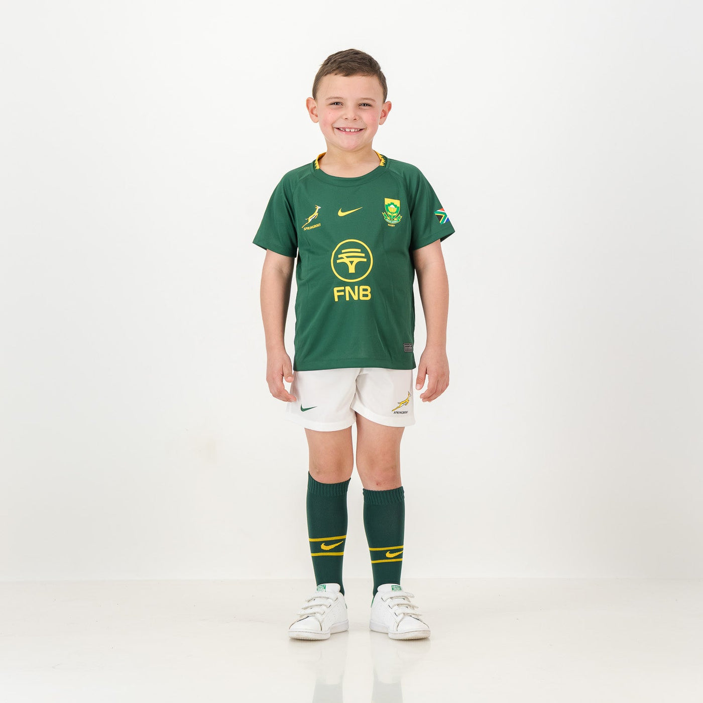 Official Springboks Little Kids' Nike Home Stadium Rugby Kit Set