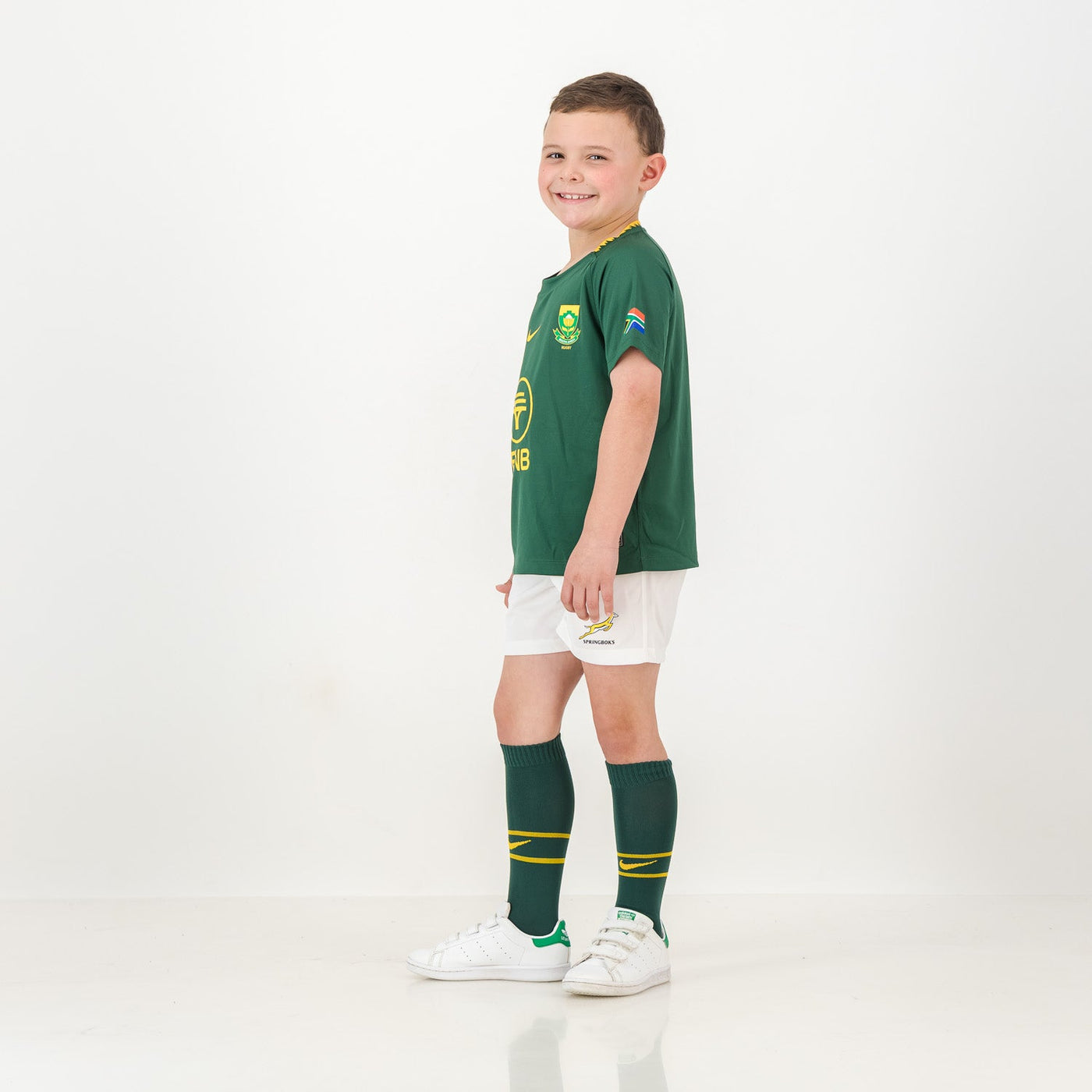 Official Springboks Little Kids' Nike Home Stadium Rugby Kit Set