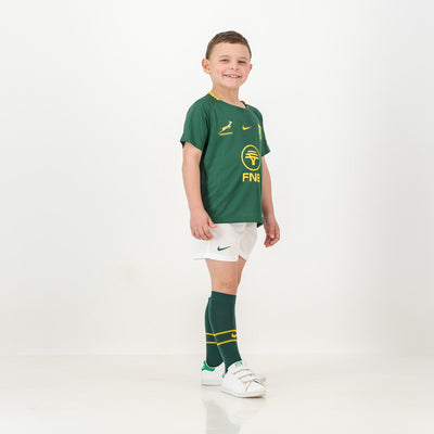 Official Springboks Little Kids' Nike Home Stadium Rugby Kit Set