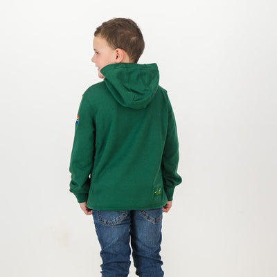 Official Nike Springboks Youth Bokke Hoodie - Cozy Green Fleece Pullover