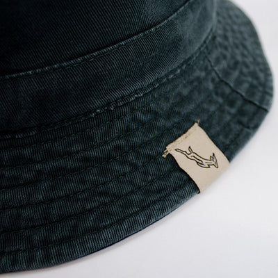 Springboks Reversible Cotton Twill Bucket Hat - Green & Navy Fan Gear