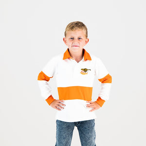 Youth Cheetahs Long-Sleeve Rugby Polo Jersey - Durable Kids Fan Apparel
