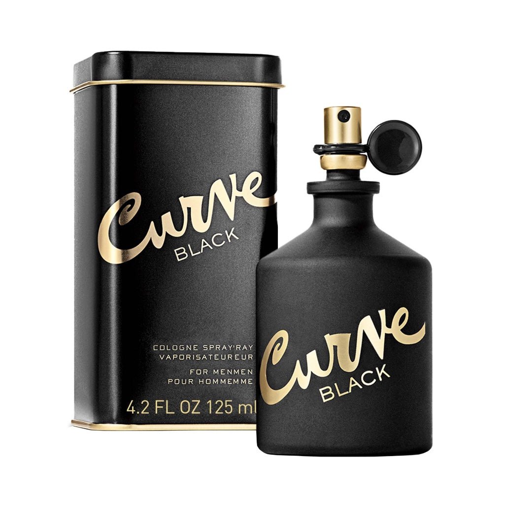 Bold Curve Black Men's Cologne: Intense 125ml Fragrance for Him