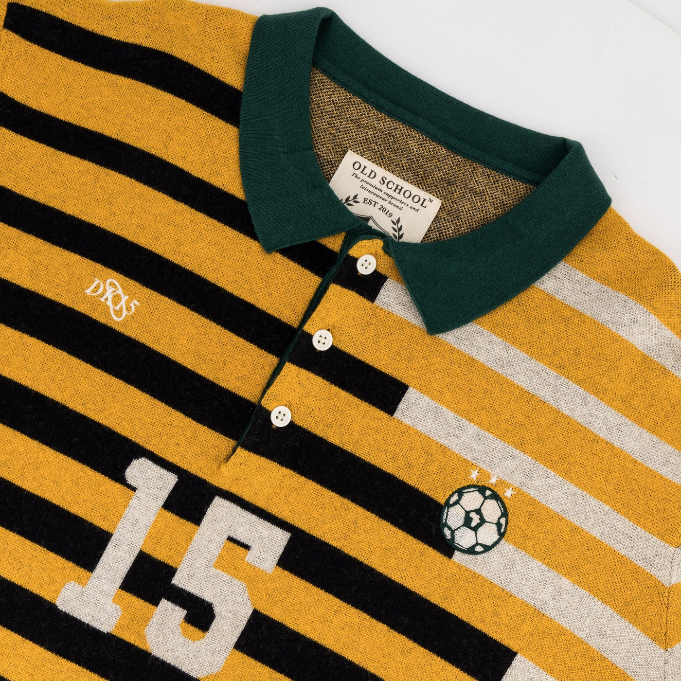 Doctor Khumalo Ivory Knit Soccer Jersey - Premium Cotton Wool Blend Fan Apparel