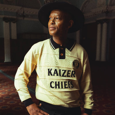 Official Kaizer Chiefs Butter Long Sleeve Knitted Jersey - 100% Cotton Comfort