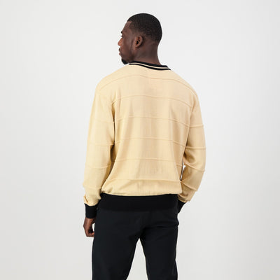 Official Kaizer Chiefs Butter Long Sleeve Knitted Jersey - 100% Cotton Comfort