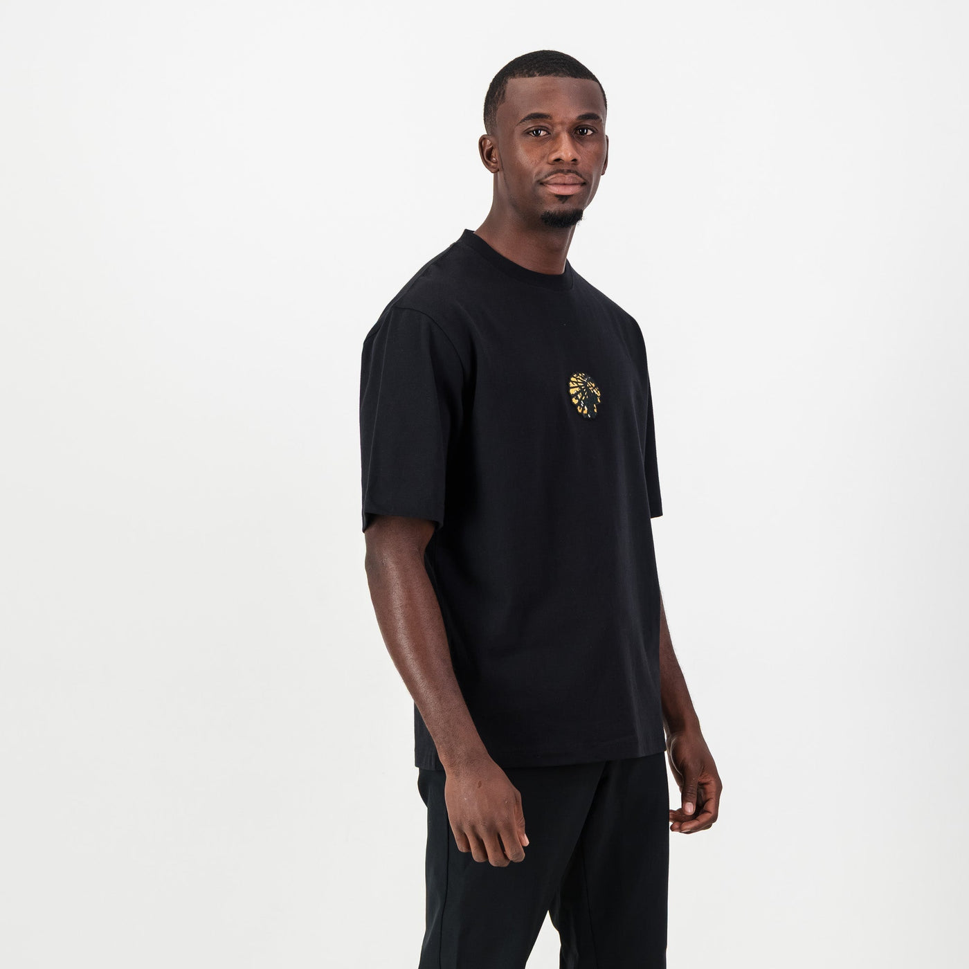 Kaizer Chiefs Pop Art Black Boxy Tee - Premium Cotton Fan Apparel