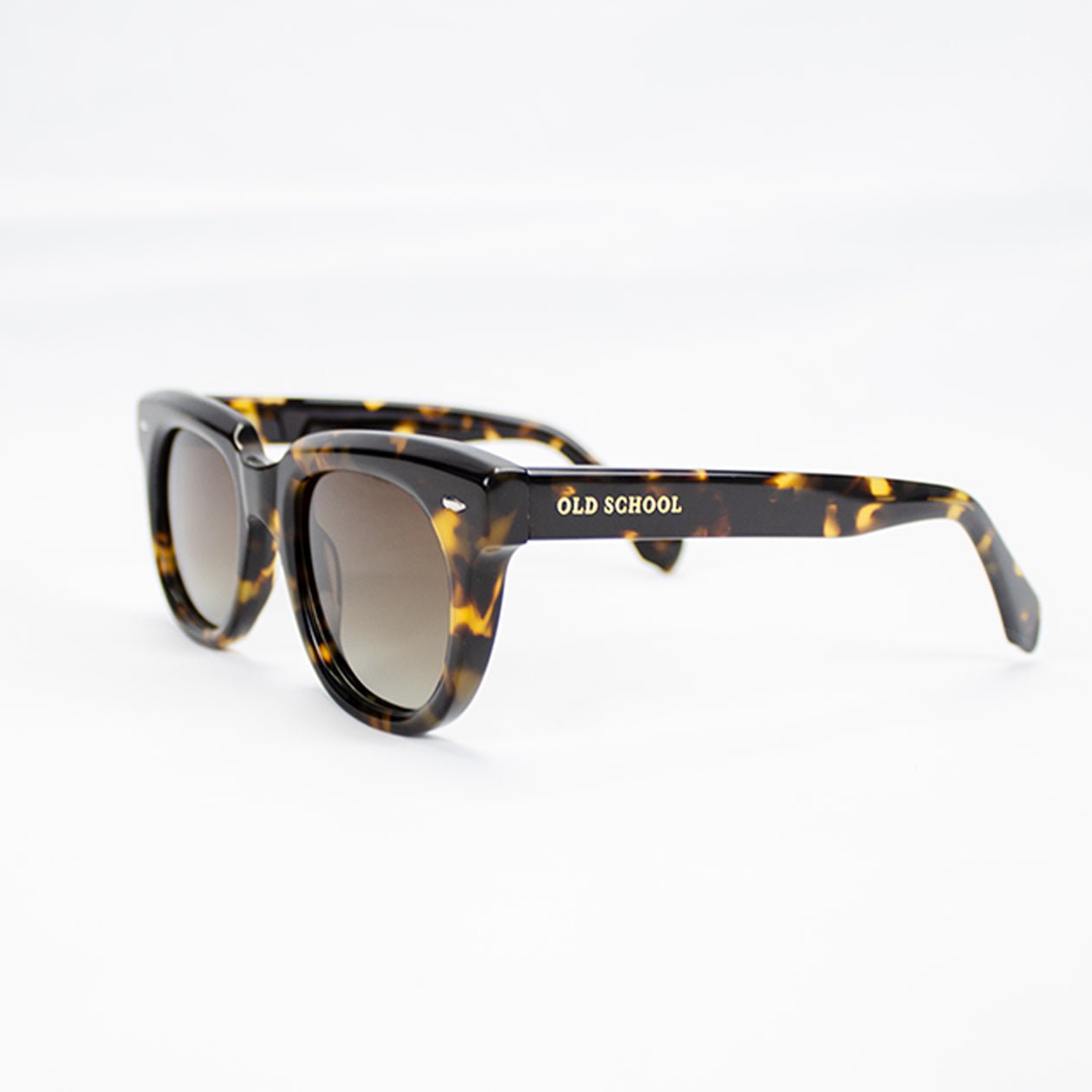 Classic Tortoise Shell Sunglasses: Polarized Lenses, Durable Acetate Frame for Style