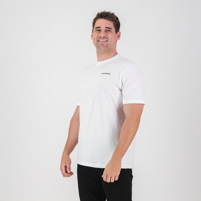 Premium Sueded Cotton Crew Tee: Ultra-Soft Comfort, Distinctive 3D Print Design