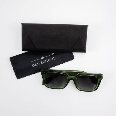 Timeless Unisex Rectangle Sunglasses with Polarized Lenses - Durable Acetate Frame