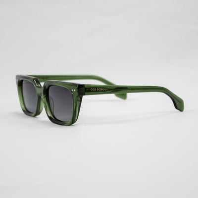 Timeless Unisex Rectangle Sunglasses with Polarized Lenses - Durable Acetate Frame