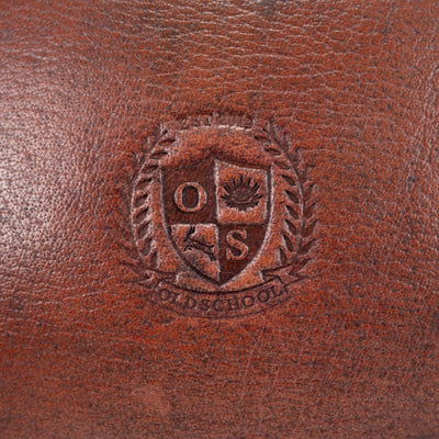 Premium Customized Leather Rugby Ball: Old School Shield Embossed Collector's Item