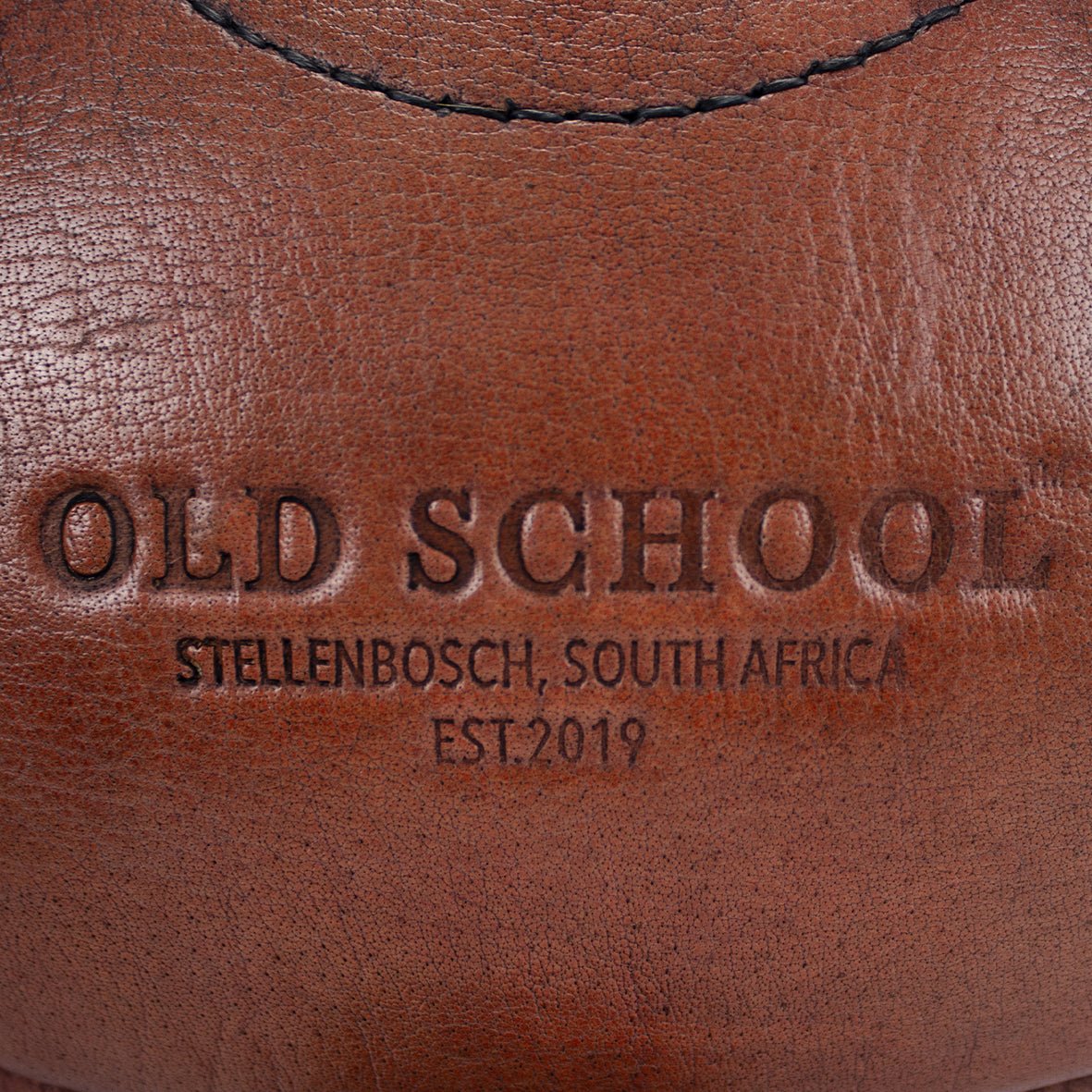 Premium Customized Leather Rugby Ball: Old School Shield Embossed Collector's Item