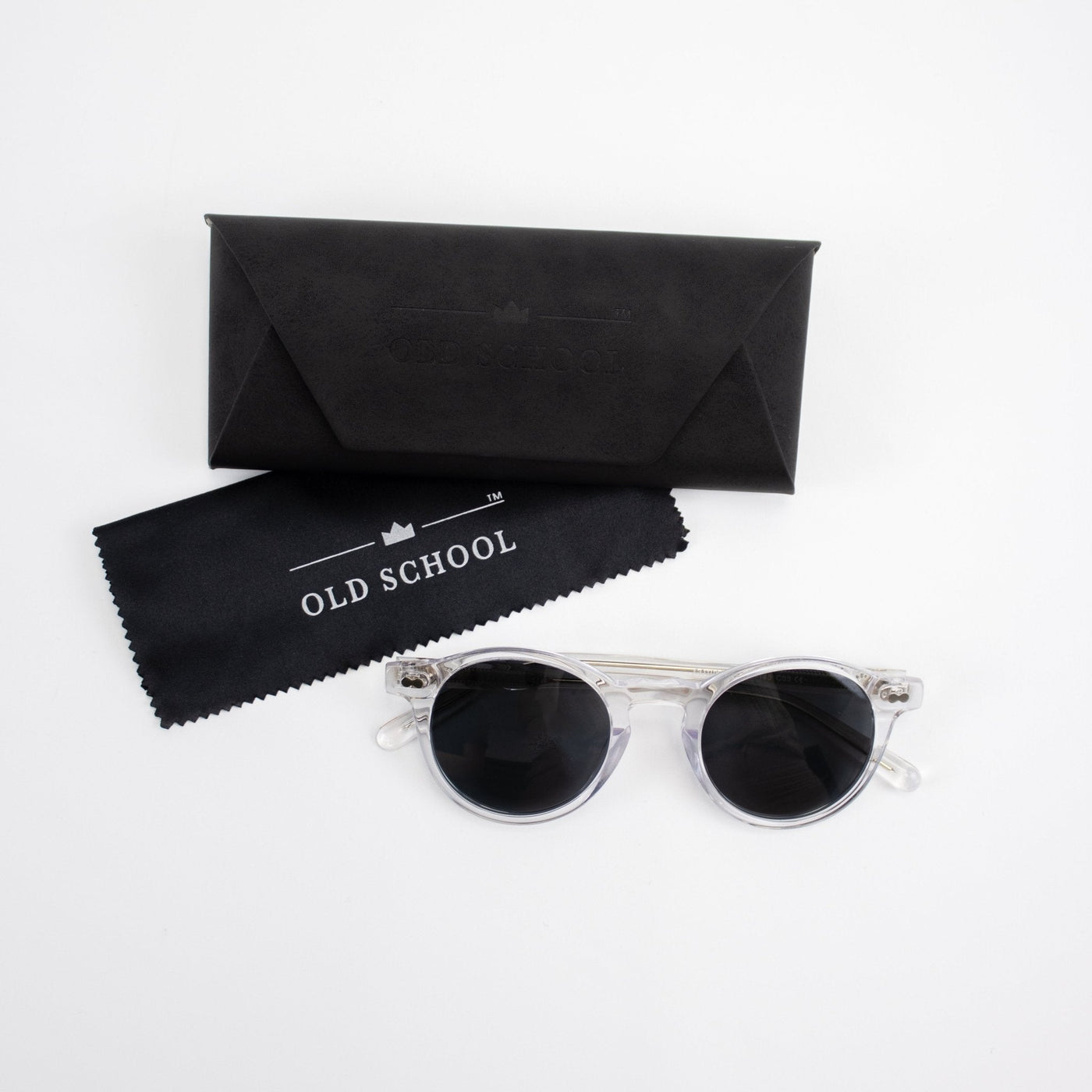 Retro Round Acetate Sunglasses - Unisex Polarized UV Protection Eyewear