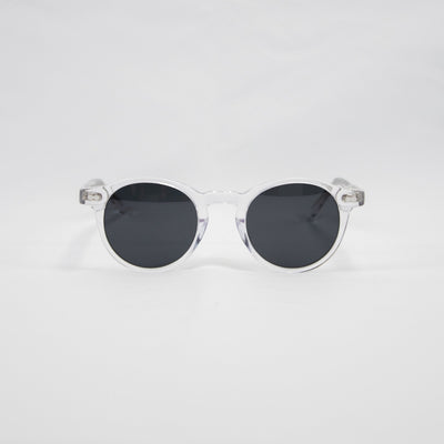Retro Round Acetate Sunglasses - Unisex Polarized UV Protection Eyewear
