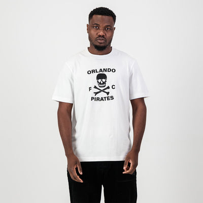 Official Orlando Pirates Graphic Crew Neck Tee: Soft Sueded Cotton