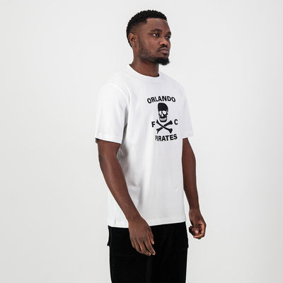 Official Orlando Pirates Graphic Crew Neck Tee: Soft Sueded Cotton