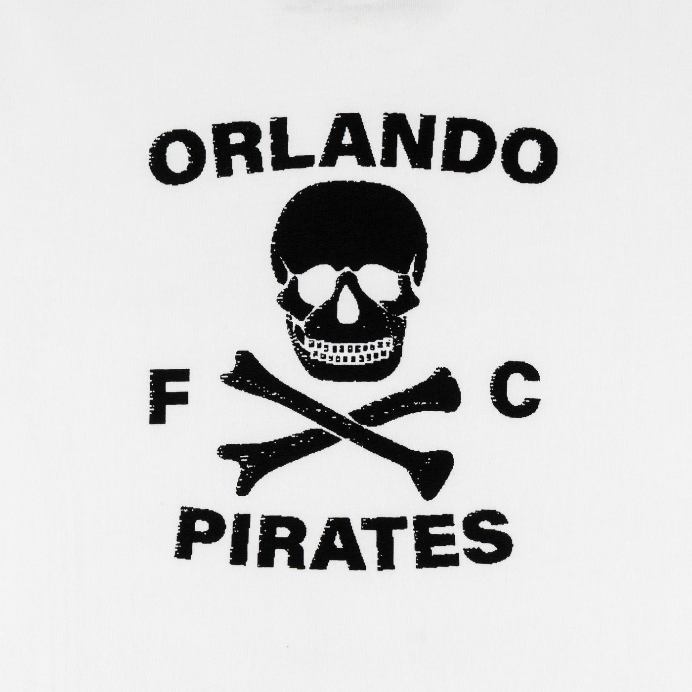 Official Orlando Pirates Graphic Crew Neck Tee: Soft Sueded Cotton