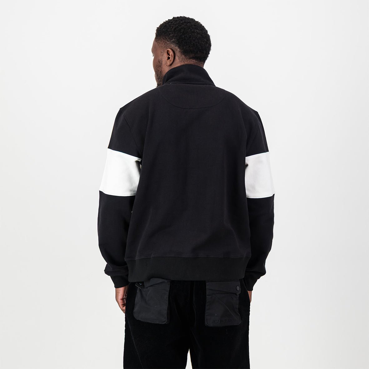 Orlando Pirates Official Black Quarter Zip Sweatshirt – Ultimate Fan Comfort & Style