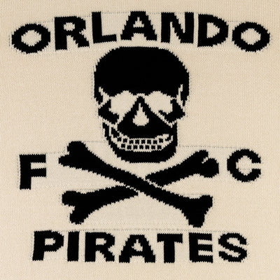 Orlando Pirates Xbone Crew Knit Long Sleeve Jersey – Ivory Skull & Bones