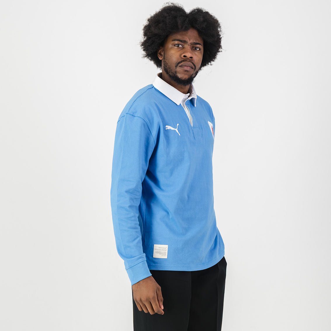 Limited Edition Bulls Daisy Palace Blue Long Sleeve Rugby Jersey