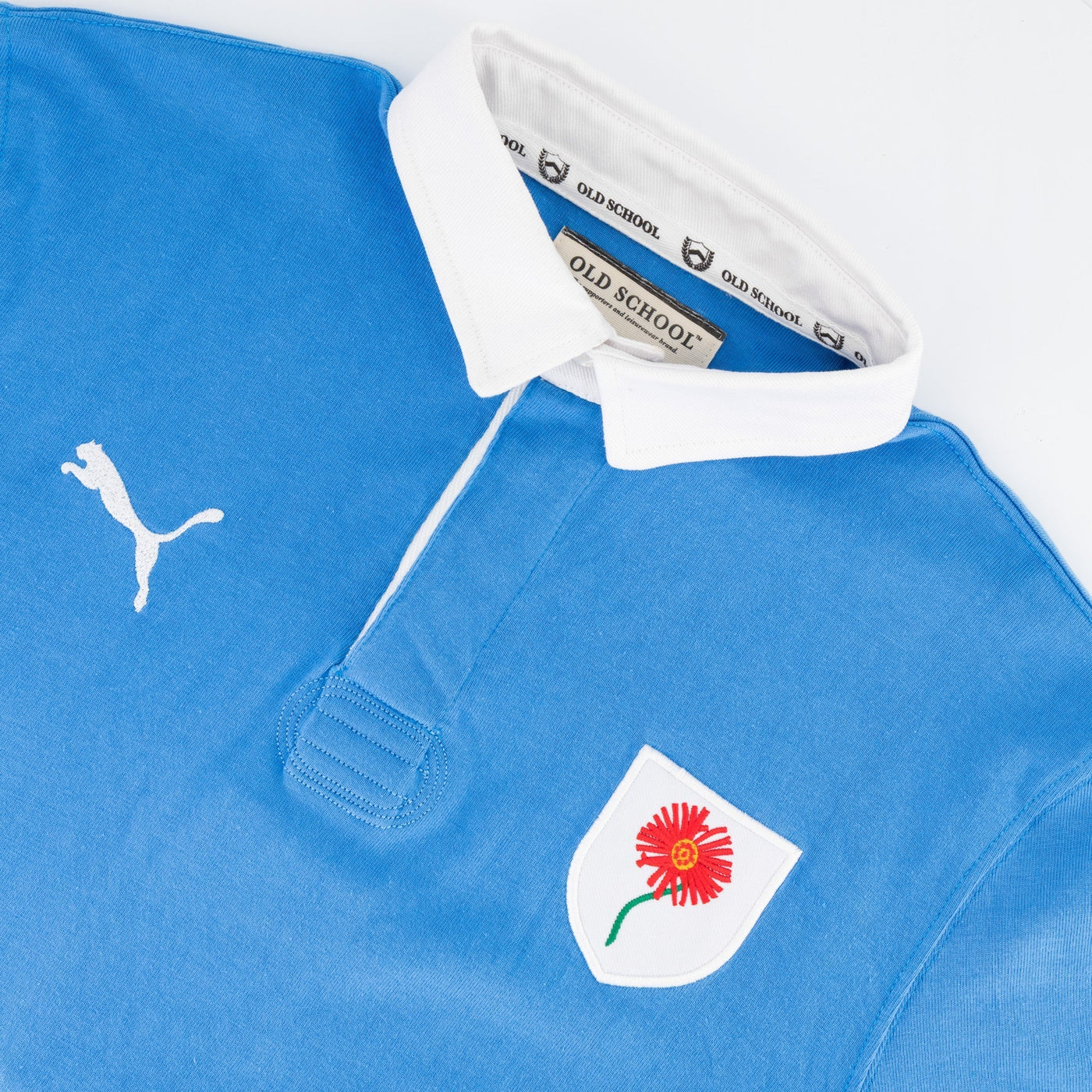 Limited Edition Bulls Daisy Palace Blue Long Sleeve Rugby Jersey