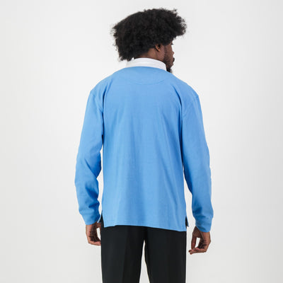 Limited Edition Bulls Daisy Palace Blue Long Sleeve Rugby Jersey