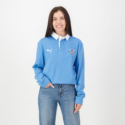 Provincial Bulls Palace Blue Long Sleeve Rugby Jersey: Classic Heritage Fan Apparel