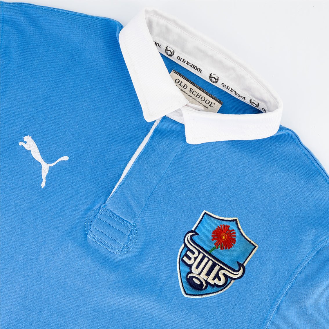 Provincial Bulls Palace Blue Long Sleeve Rugby Jersey: Classic Heritage Fan Apparel