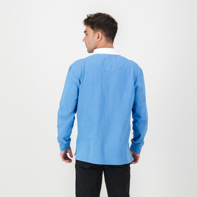 Provincial Bulls Palace Blue Long Sleeve Rugby Jersey: Classic Heritage Fan Apparel