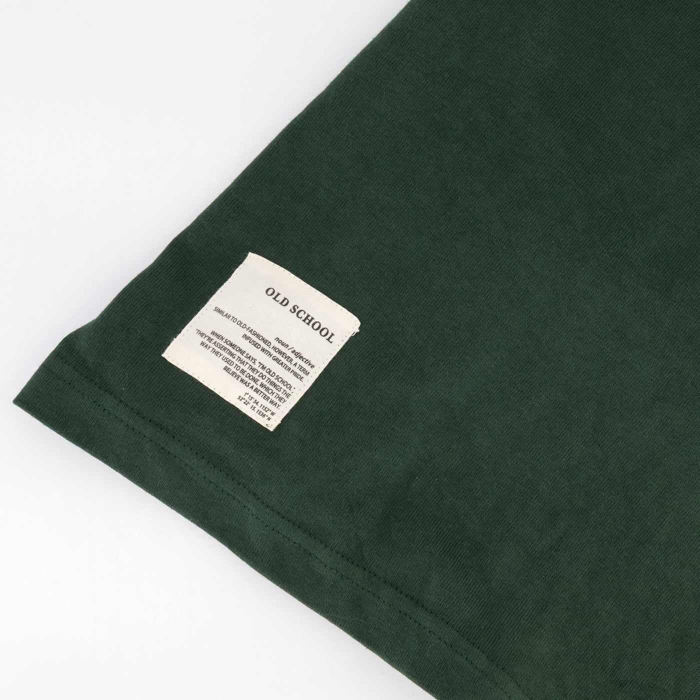 Premium SA Supporters Long Sleeve Rugby Jersey - OS Green Cotton Blend