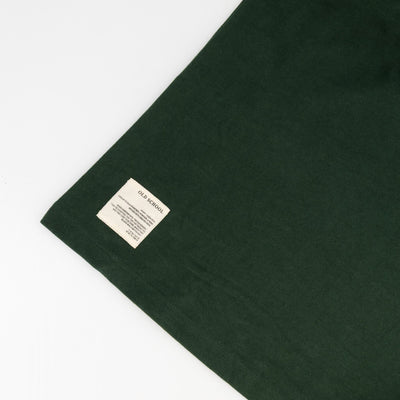 SA Supporters Old School Green Heavyweight Cotton Raglan Long-Sleeve Rugby Jersey