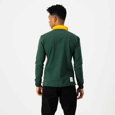 Official South Africa Rugby Long Sleeve Supporters Jersey - Heavyweight Cotton