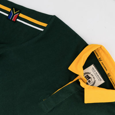 South African Rugby Supporters Short Sleeve Jersey - Premium Cotton Fan Gear