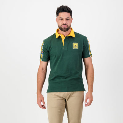 South African Rugby Supporters Short Sleeve Jersey - Premium Cotton Fan Gear