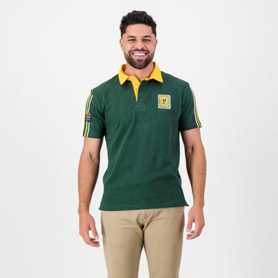 South African Rugby Supporters Short Sleeve Jersey - Premium Cotton Fan Gear