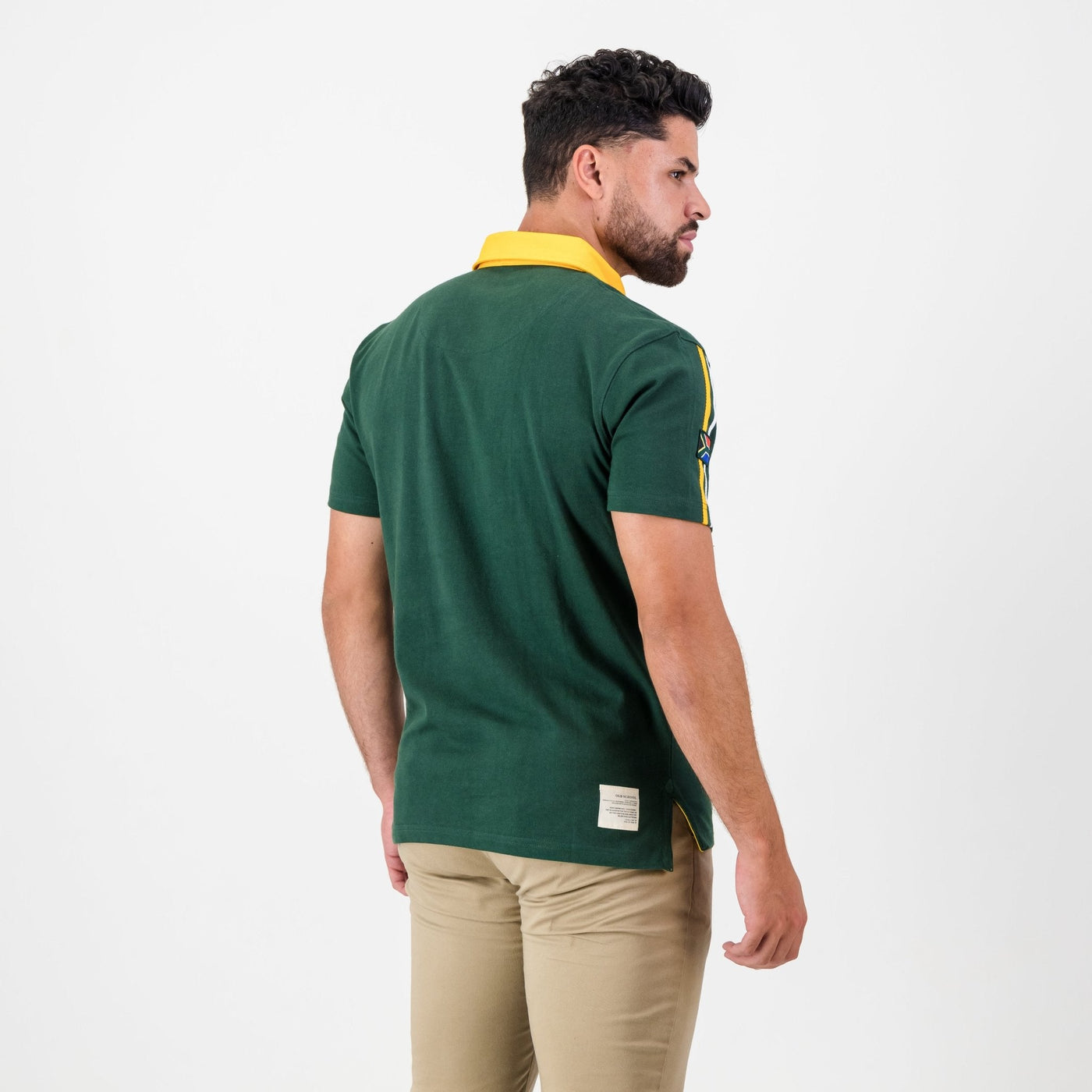 South African Rugby Supporters Short Sleeve Jersey - Premium Cotton Fan Gear