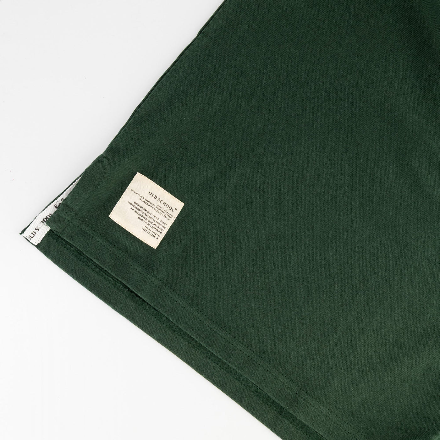 Affies OS Green Rugby Jersey: Premium Cotton, Long Sleeve, Classic School Spirit