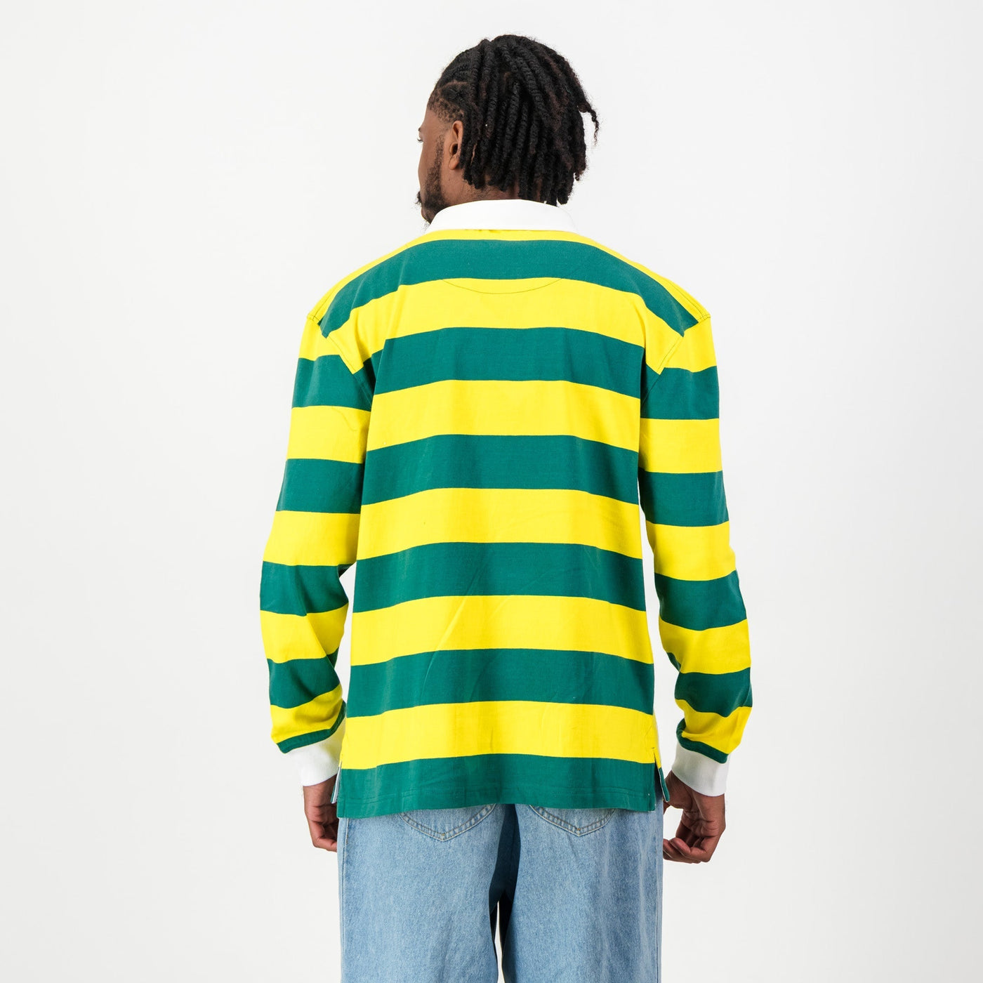Ben Viljoen Old School Rugby Jersey - Durable Cotton, Classic Evergreen Design
