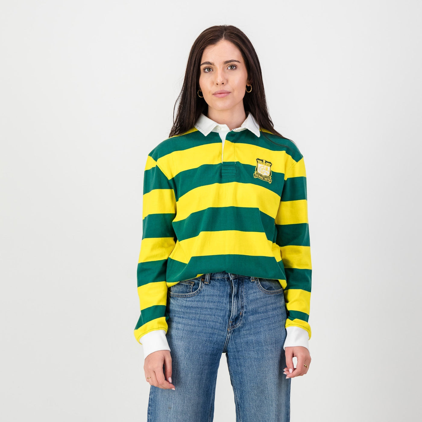 Ben Viljoen Old School Rugby Jersey - Durable Cotton, Classic Evergreen Design