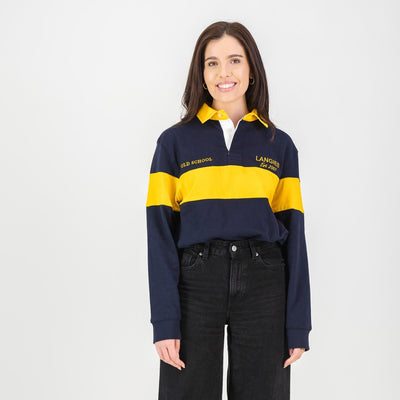 Curro Langebaan Long Sleeve Rugby Jersey - Durable, Classic School Sports Apparel