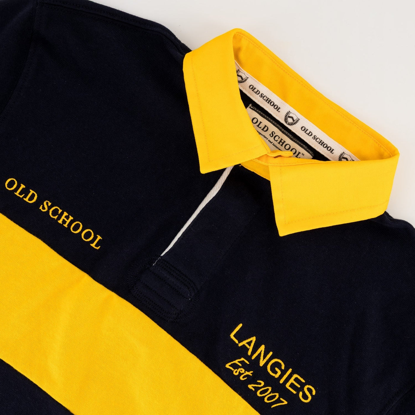 Curro Langebaan Long Sleeve Rugby Jersey - Durable, Classic School Sports Apparel
